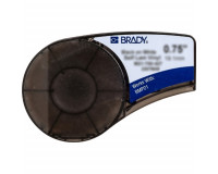M21-187-C-342 термоусадочная трубка 8.5 мм/2.10м (d3.8 мм), черный на белом Brady