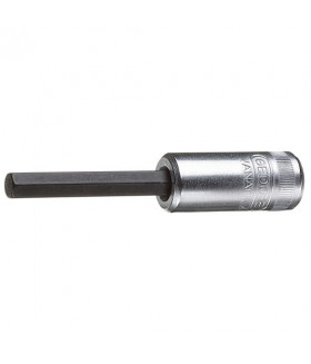 Головка торцевая с отверточной вставкой 1/4" длинная 4 мм GEDORE
