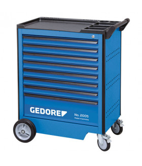 Тележка инструментальная с 9 выдвижными ящиками GEDORE