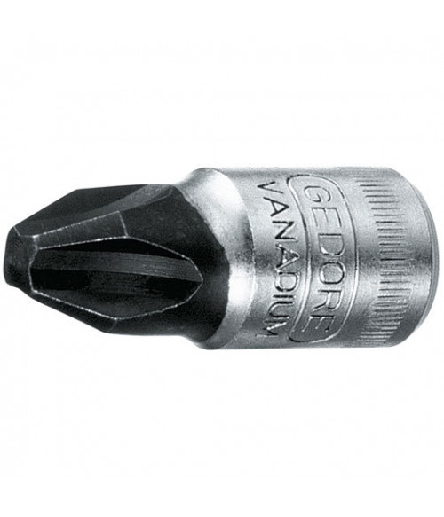 Головка торцевая с отверточной вставкой 1/4" PH 3 GEDORE Головка торцевая с отверточной вставкой 1/4" PH 3 GEDORE