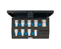 Набор торцевых головок 1/2" TORX E10-E24 9шт GEDORE