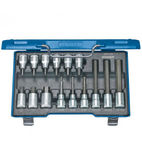 Набор торцевых головок с аксессуарами 1/4"+1/2" 81шт GEDORE