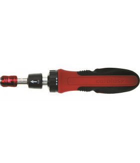 Отвертка с трещоткой 1/4" с выдвижным лезвием GEDORE