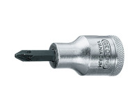 Головка торцевая с отверточной вставкой 1/2" PZ 3 GEDORE