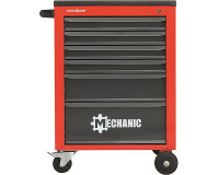 Рабочая тележка MECHANIC с 6 выдвижными ящиками, красная/антрацит GEDORE