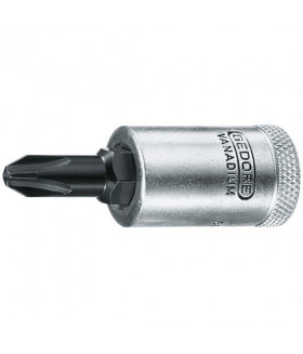Головка торцевая с отверточной вставкой 3/8" PH 2 GEDORE