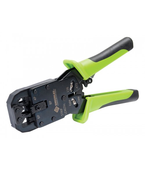 GT-PA1530R Greenlee PA1530R - кримпер для опрессовки RJ45, RJ22, RJ11, RJ12 (WE/SS) GT-PA1530R Greenlee PA1530R - кримпер для опрессовки RJ45, RJ22, RJ11, RJ12 (WE/SS)