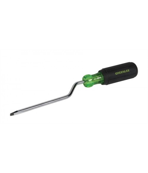 GT-0153-52 Greenlee отвертка с коленом прямой шлиц 6х152 мм GT-0153-52 Greenlee отвертка с коленом прямой шлиц 6х152 мм