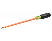 GT-0153-23-INS Greenlee отвертка шлиц изолированная до 1000В,3/16"х8"