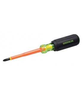 GT-0153-33-INS Greenlee отвертка крест изолированная до 1000В,2х4"