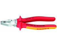 KN-0206180 Плоскогубцы комбинированные особой мощности180 мм до 1000v Knipex