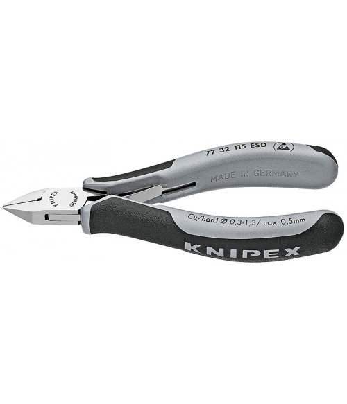 KN-7732115ESD Кусачки боковые для электроники Knipex KN-7732115ESD Кусачки боковые для электроники Knipex