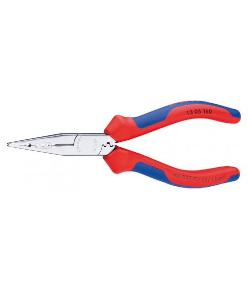 KN-1305160 Плоскогубцы для электрика 160 мм Knipex KN-1305160 Плоскогубцы для электрика 160 мм Knipex