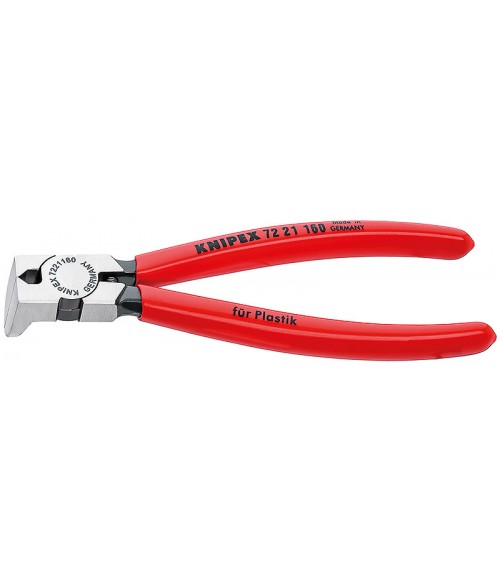 KN-7221160 Кусачки боковые для пластмассы Knipex KN-7221160 Кусачки боковые для пластмассы Knipex