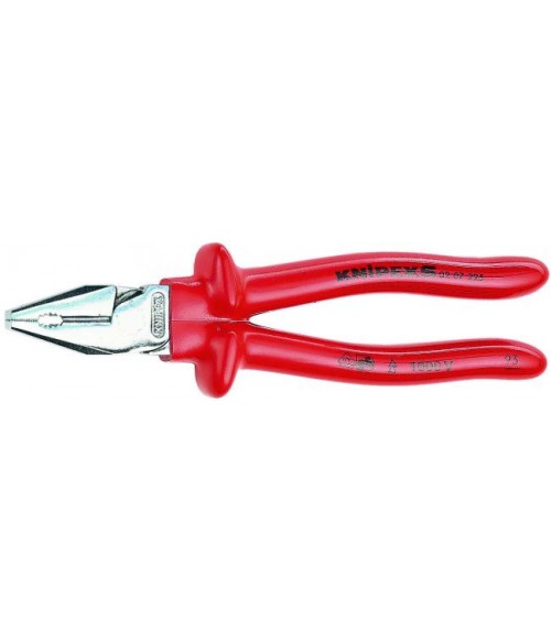 KN-0207225 Плоскогубцы комбинированные особой мощности до 1000V 225 мм Knipex KN-0207225 Плоскогубцы комбинированные особой мощности до 1000V 225 мм Knipex
