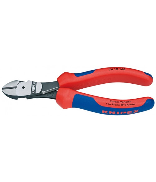 KN-7412160 Кусачки боковые особой мощности Knipex KN-7412160 Кусачки боковые особой мощности Knipex