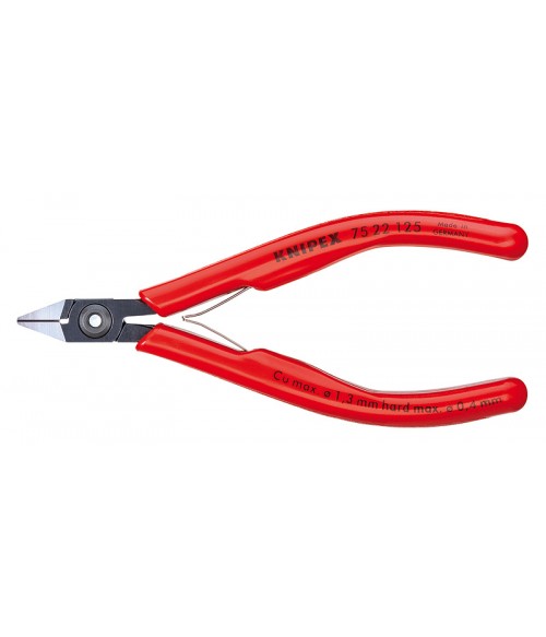 KN-7522125 Кусачки боковые для электроники Knipex KN-7522125 Кусачки боковые для электроники Knipex