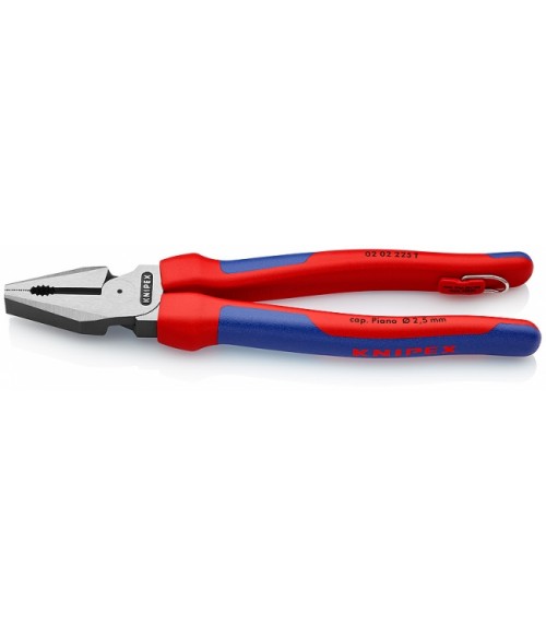KN-0202225T Плоскогубцы комбинированные особой мощности 225 мм Knipex KN-0202225T Плоскогубцы комбинированные особой мощности 225 мм Knipex