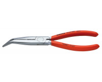 KN-2623200 Круглогубцы с плоскими губками с режущими кромками 200 мм Knipex