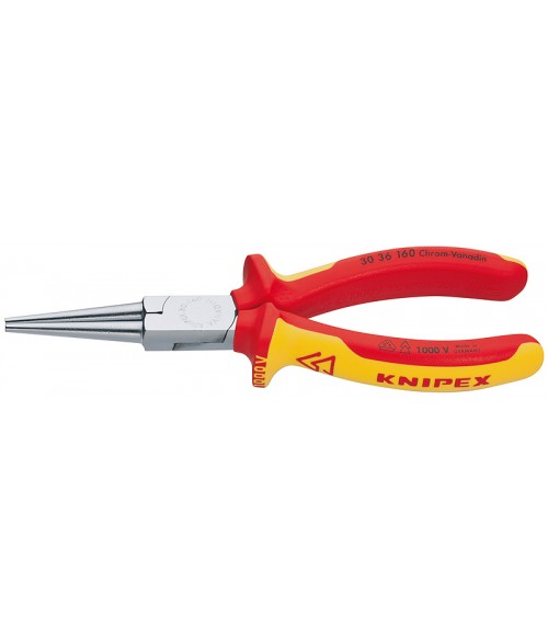 KN-3036160 Длинногубцы 160 мм VDE 1000V Knipex KN-3036160 Длинногубцы 160 мм VDE 1000V Knipex