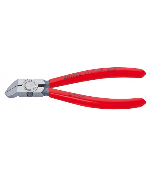 KN-7211160 Кусачки боковые для пластмассы Knipex KN-7211160 Кусачки боковые для пластмассы Knipex
