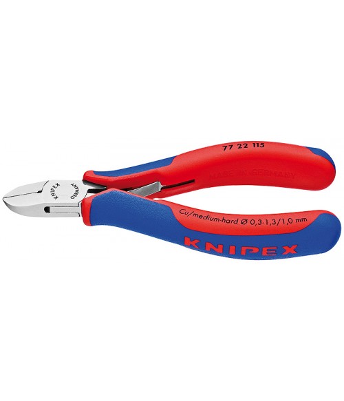 KN-7722130 Кусачки боковые для электроники Knipex KN-7722130 Кусачки боковые для электроники Knipex