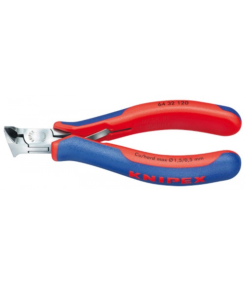 KN-6432120 Кусачки торцевые для электроники Knipex KN-6432120 Кусачки торцевые для электроники Knipex