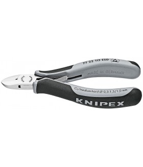 KN-7722115ESD Кусачки боковые для электроники Knipex