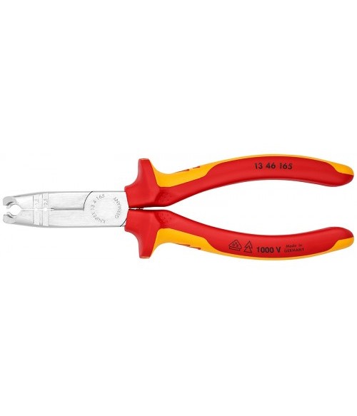 KN-1346165 Клещи для удаления оболочки электроизолированные Knipex KN-1346165 Клещи для удаления оболочки электроизолированные Knipex