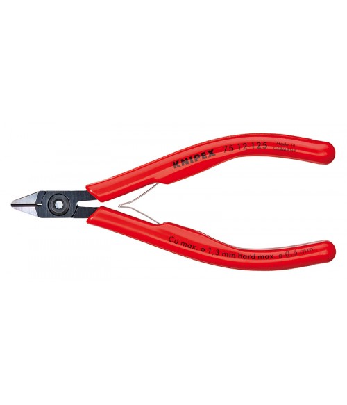KN-7512125 Кусачки боковые для электроники Knipex KN-7512125 Кусачки боковые для электроники Knipex