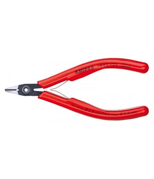 KN-7552125 Кусачки боковые для электроники Knipex KN-7552125 Кусачки боковые для электроники Knipex