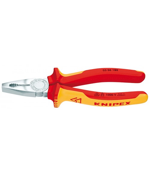 KN-0306160 Плоскогубцы комбинированные до 1000V 160 мм Knipex KN-0306160 Плоскогубцы комбинированные до 1000V 160 мм Knipex