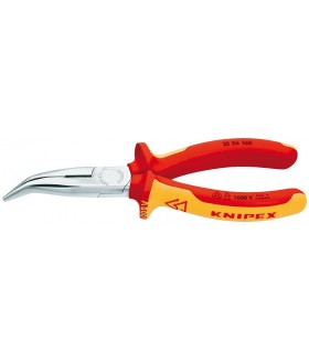 KN-2526160 Круглогубцы режушими кромками VDE 1000V 160 мм Knipex