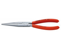 KN-2613200 Круглогубцы с плоскими губками с режущими кромками 200 мм Knipex