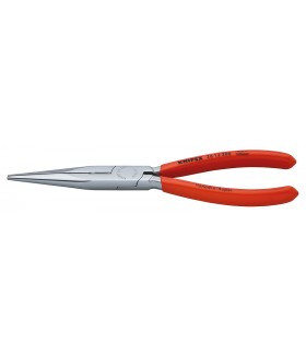 KN-2613200 Круглогубцы с плоскими губками с режущими кромками 200 мм Knipex