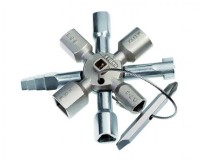 KN-001101 Ключ TwinKey для распространенных шкафов и систем запирания Knipex
