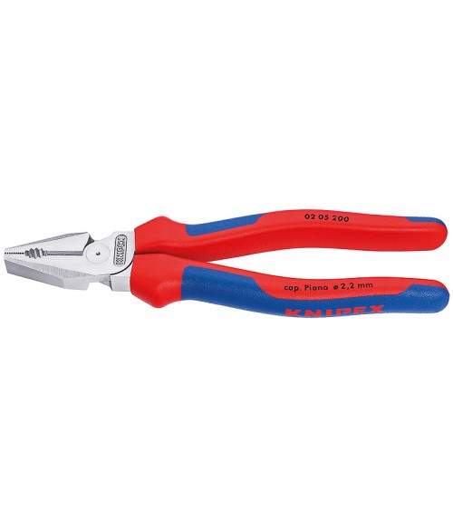 KN-0205200 Плоскогубцы комбинированные особой мощности 200 мм Knipex KN-0205200 Плоскогубцы комбинированные особой мощности 200 мм Knipex