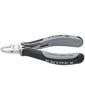 KN-7712115ESD Кусачки боковые для электроники Knipex