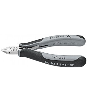 KN-7772115ESD Кусачки боковые для электроники Knipex