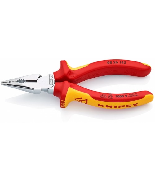KN-0826145 Пассатижи удлиненные электроизолированные Knipex KN-0826145 Пассатижи удлиненные электроизолированные Knipex