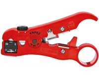 KN-166006SB Стриппер для удаления изоляции с коаксиальных кабелей Knipex