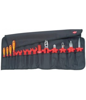 KN-989913 Планшет для инструмента мягкий 15 предметов Knipex