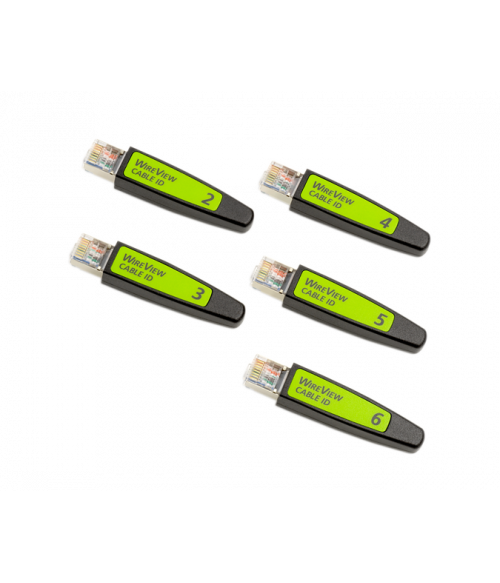 WIREVIEW 2-6 Набор кабельных идентификаторов WireView 2-6 для Linkrunner AT NETSCOUT WIREVIEW 2-6 Набор кабельных идентификаторов WireView 2-6 для Linkrunner AT NETSCOUT