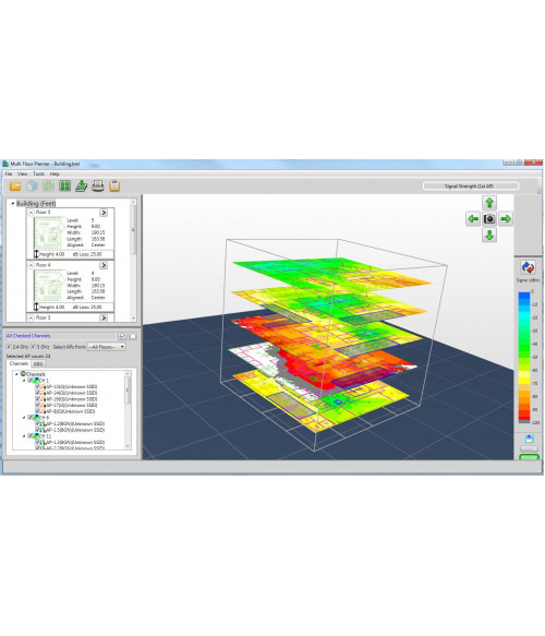 AM/A4018G Программное обеспечение AIRMAGNET SURVEY PRO (с модулем PLANNER), (лицензия) NETSCOUT AM/A4018G Программное обеспечение AIRMAGNET SURVEY PRO (с модулем PLANNER), (лицензия) NETSCOUT