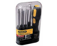 ST-0-62-511 ОТВЕРТКА С 9-ТЬЮ СМЕННЫМИ ВСТАВКАМИ STANLEY