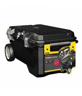 ST-1-94-850 ЯЩИК С КОЛЕСАМИ "FATMAX PROMOBILE JOBCHEST™" ПРОФЕССИОНАЛЬНЫЙ ПЛАСТМАССОВЫЙ (32800) 113 Л / 30 GAL. / 91 X 51,6 X 43,1СМ STANLEY