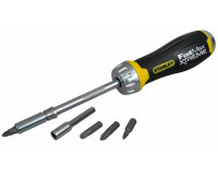 ST-0-69-214 ОТВЕРТКА-ДЕРЖАТЕЛЬ "XTREME MULTI-BIT RATCHET" С ТРЕЩОТКОЙ С 10-ТЬЮ ВСТАВКАМИ STANLEY