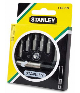 ST-1-68-739 Набор отверточных насадок (T10;T15;T20;T25;T30;T40;магн. держ.) STANLEY