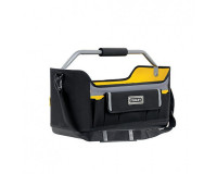 ST-1-70-319 СУМКА ДЛЯ ИНСТРУМЕНТА "BASIC STANLEY OPEN TOTE" ОТКРЫТАЯ С ПЛАСТМАССОВЫМ ДНОМ НЕЙЛОНОВАЯ (520160) 20" STANLEY