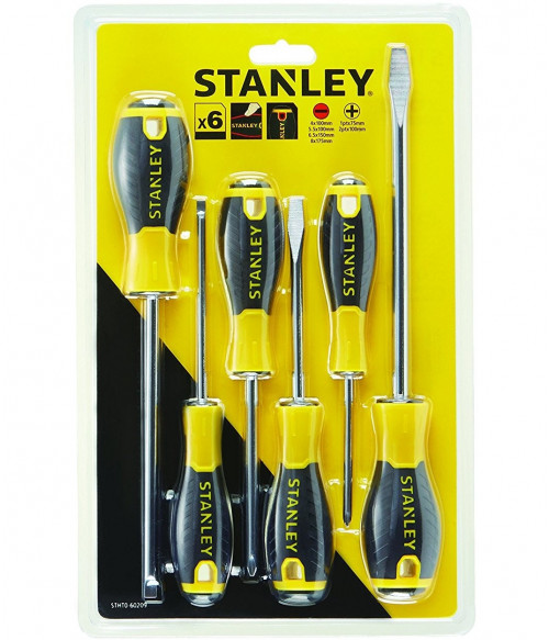 ST-STHT0-60209 Набор из 6-ти отверток ESSENTIAL STANLEY ST-STHT0-60209 Набор из 6-ти отверток ESSENTIAL STANLEY